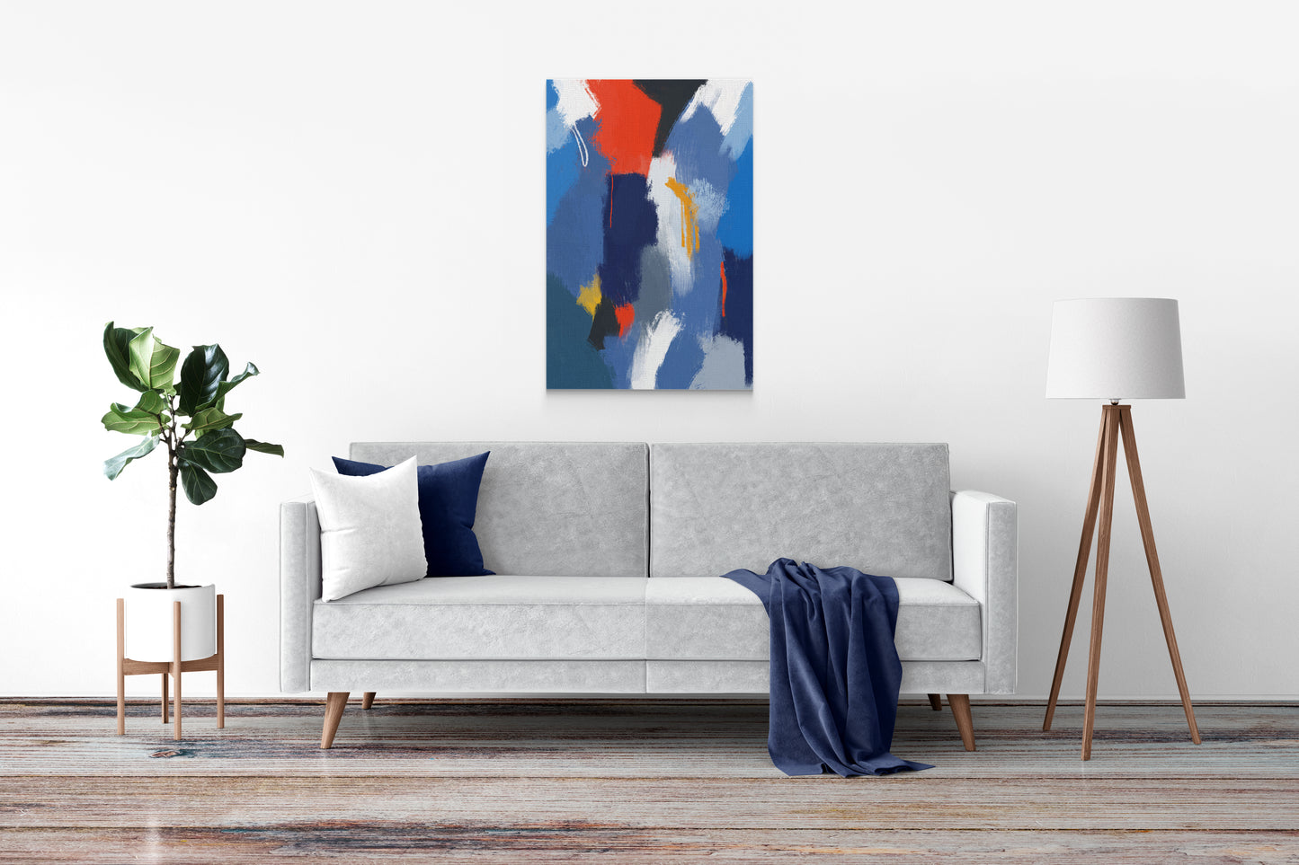 Abstract Canvas Wall Art | Matilda's Melody | #2